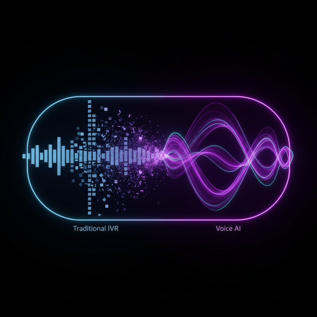 Voice AI vs. klassische IVR-Systeme: Warum traditionelle Telefonmenüs aussterben